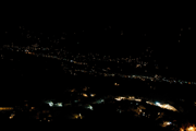 ночной вид на долину из Наггара